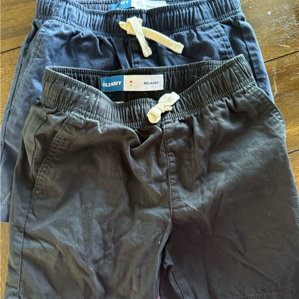 Old Navy Kids Shorts - Black and Dark Blue